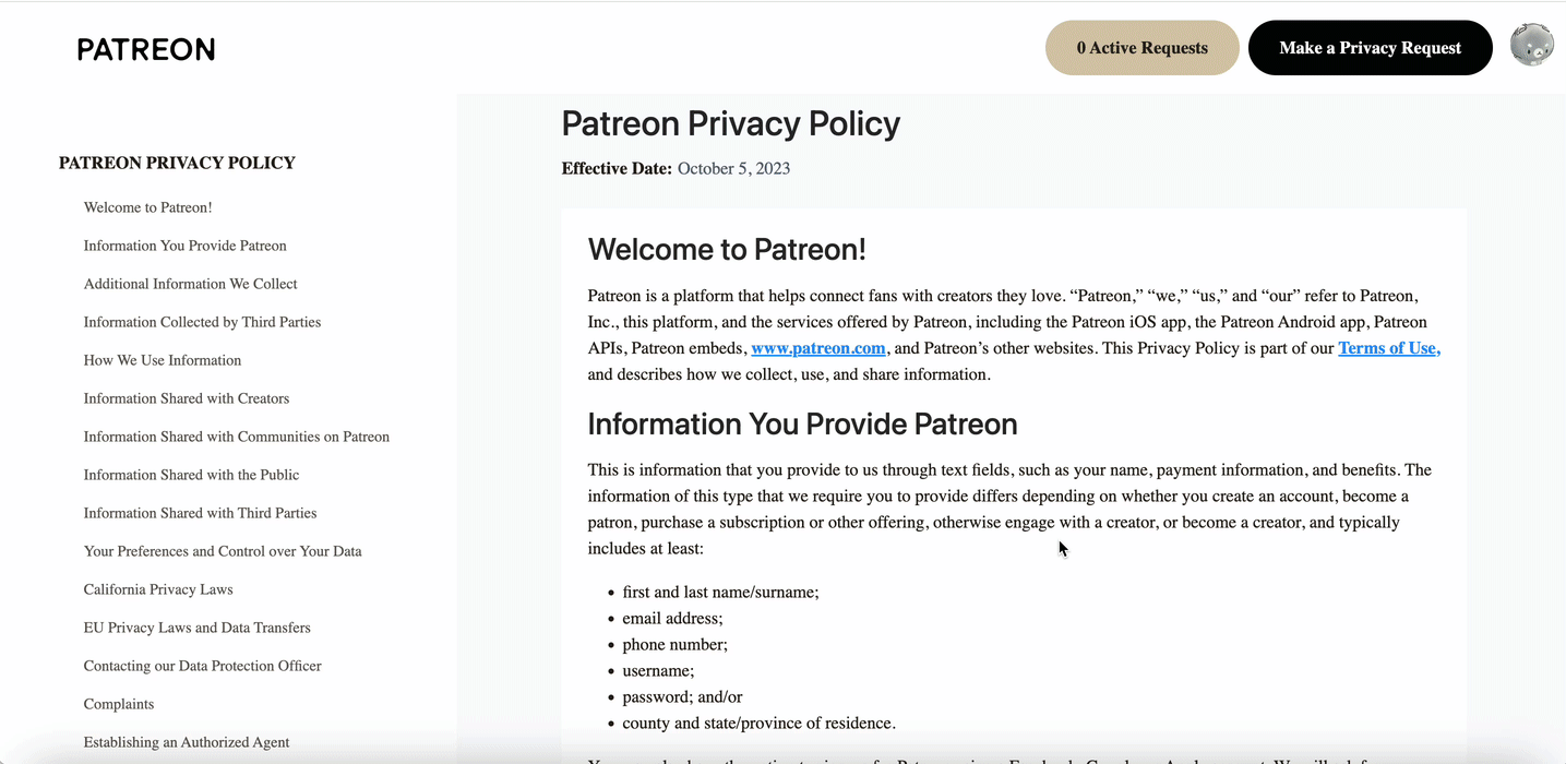 How to erase your Patreon account (Account Deletion) – Patreon Help Center