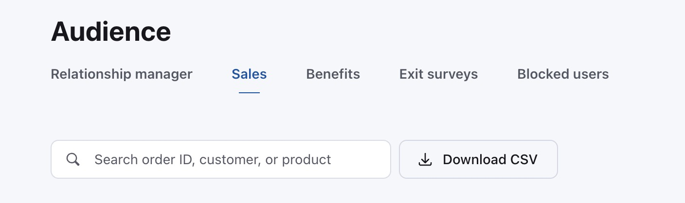 Sales