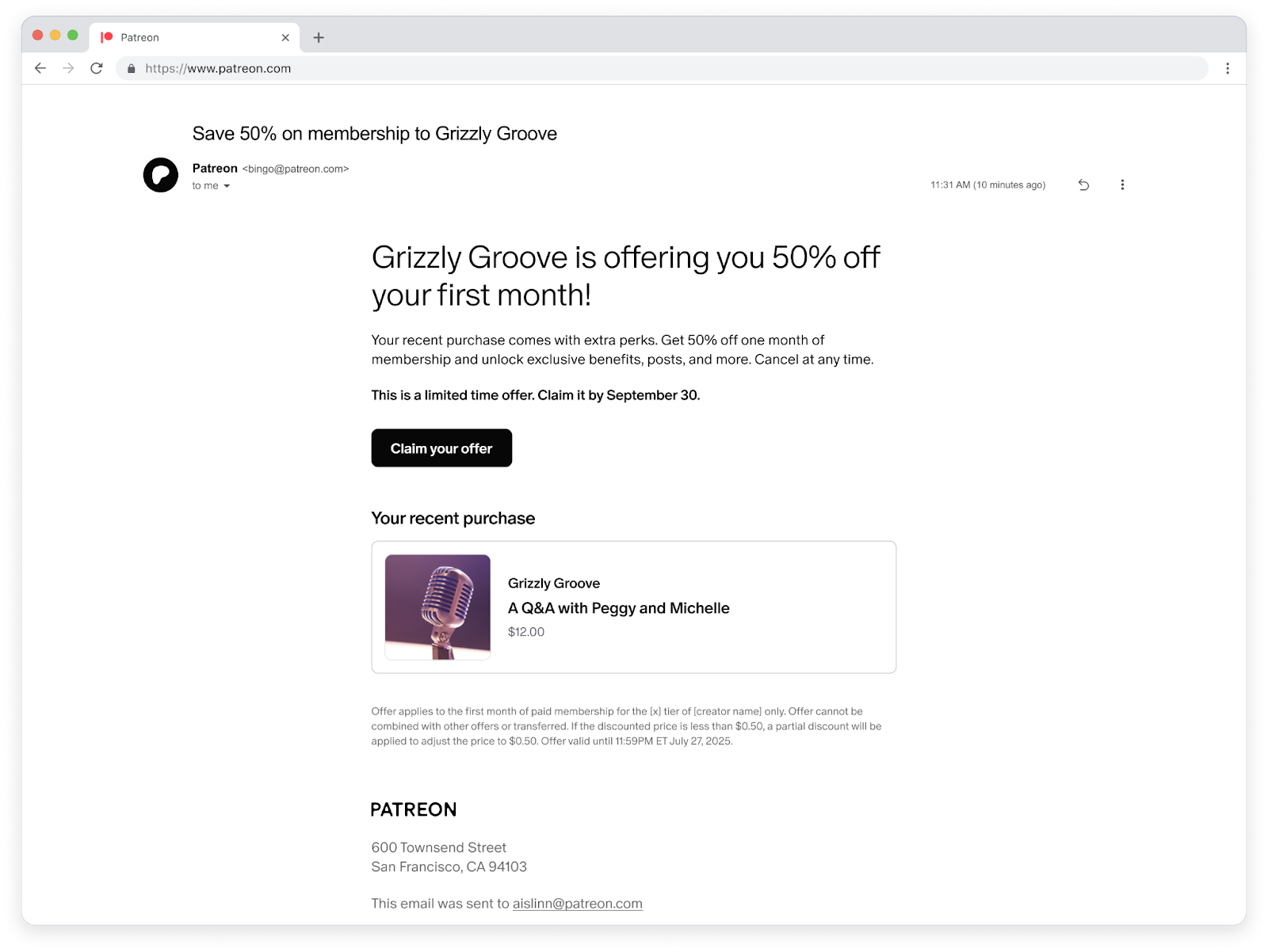 Grizzty Groove is offering you 50 off.png